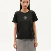 Schwarzes soleil T-Shirt Ida