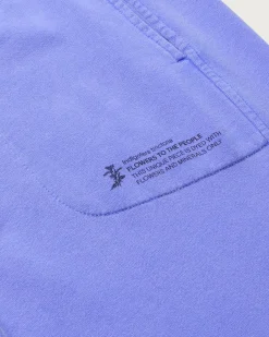 Unisex Jogginghose violett Naturfarbe