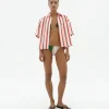 Verstellbare gestreifte river Bikini Hose Palermo