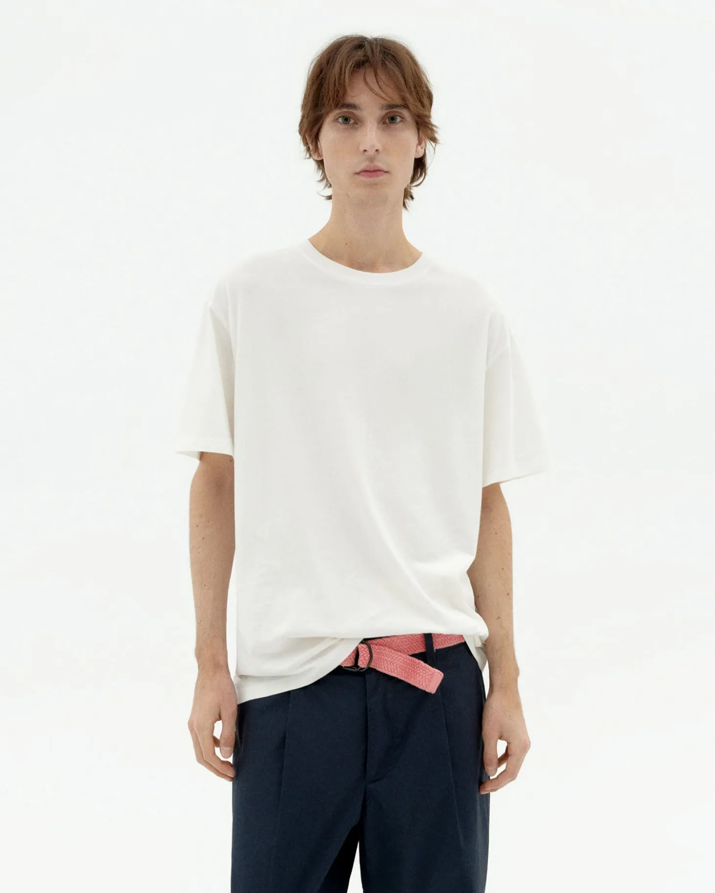 Weißes Basic T-Shirt Aaron