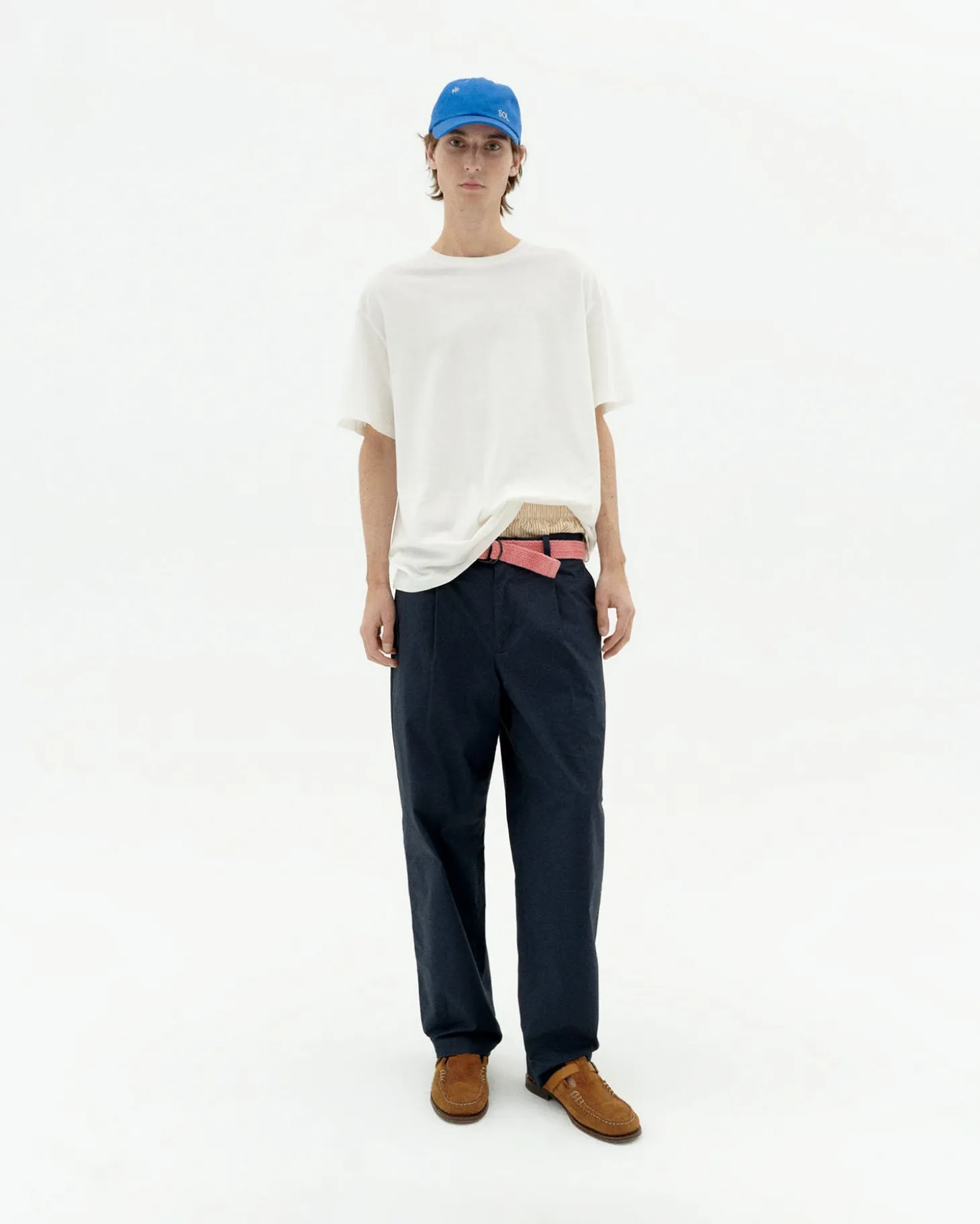 Weißes Basic T-Shirt Aaron