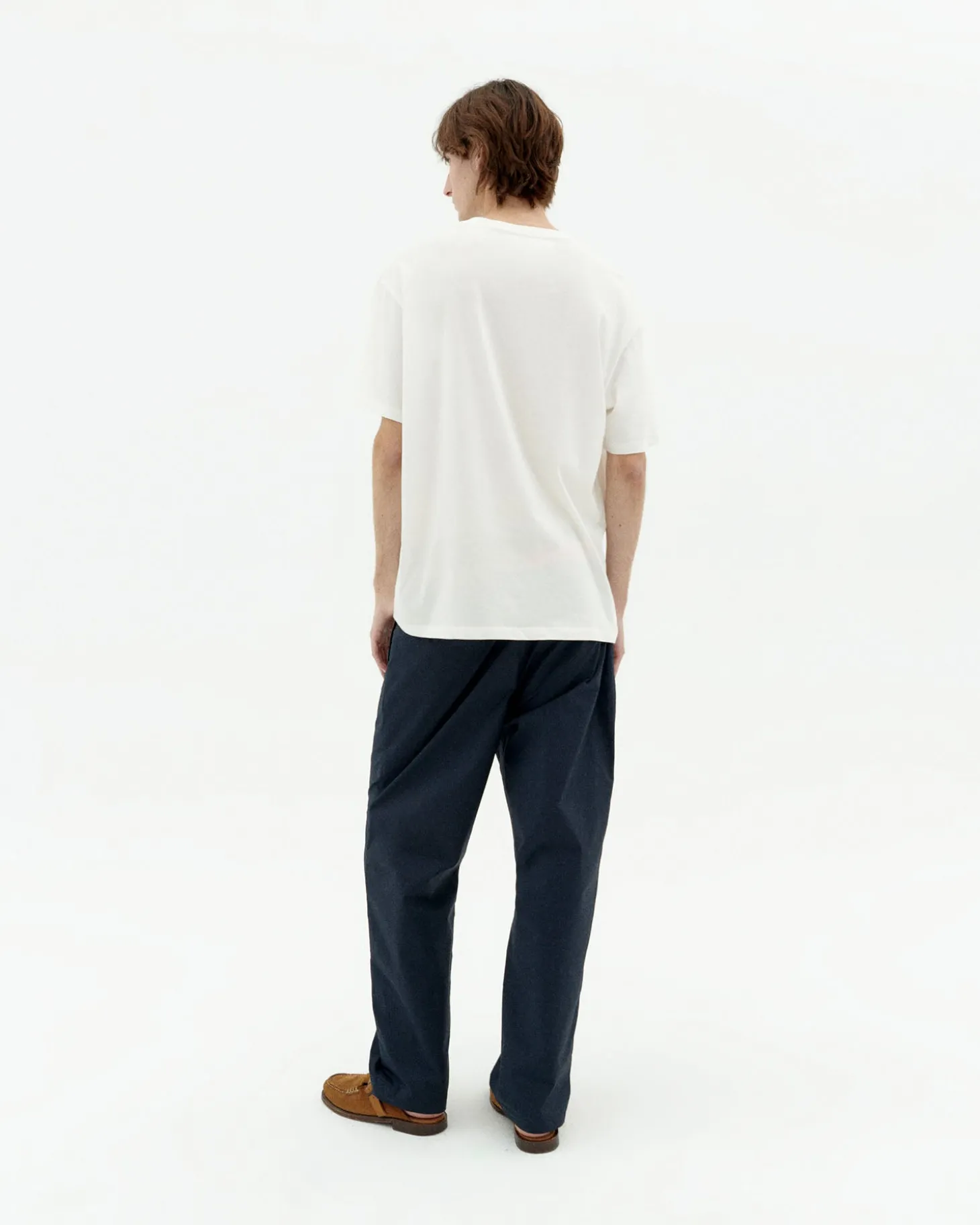 Weißes Basic T-Shirt Aaron