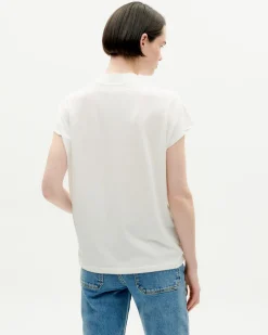 Weißes Basic T-Shirt Volta
