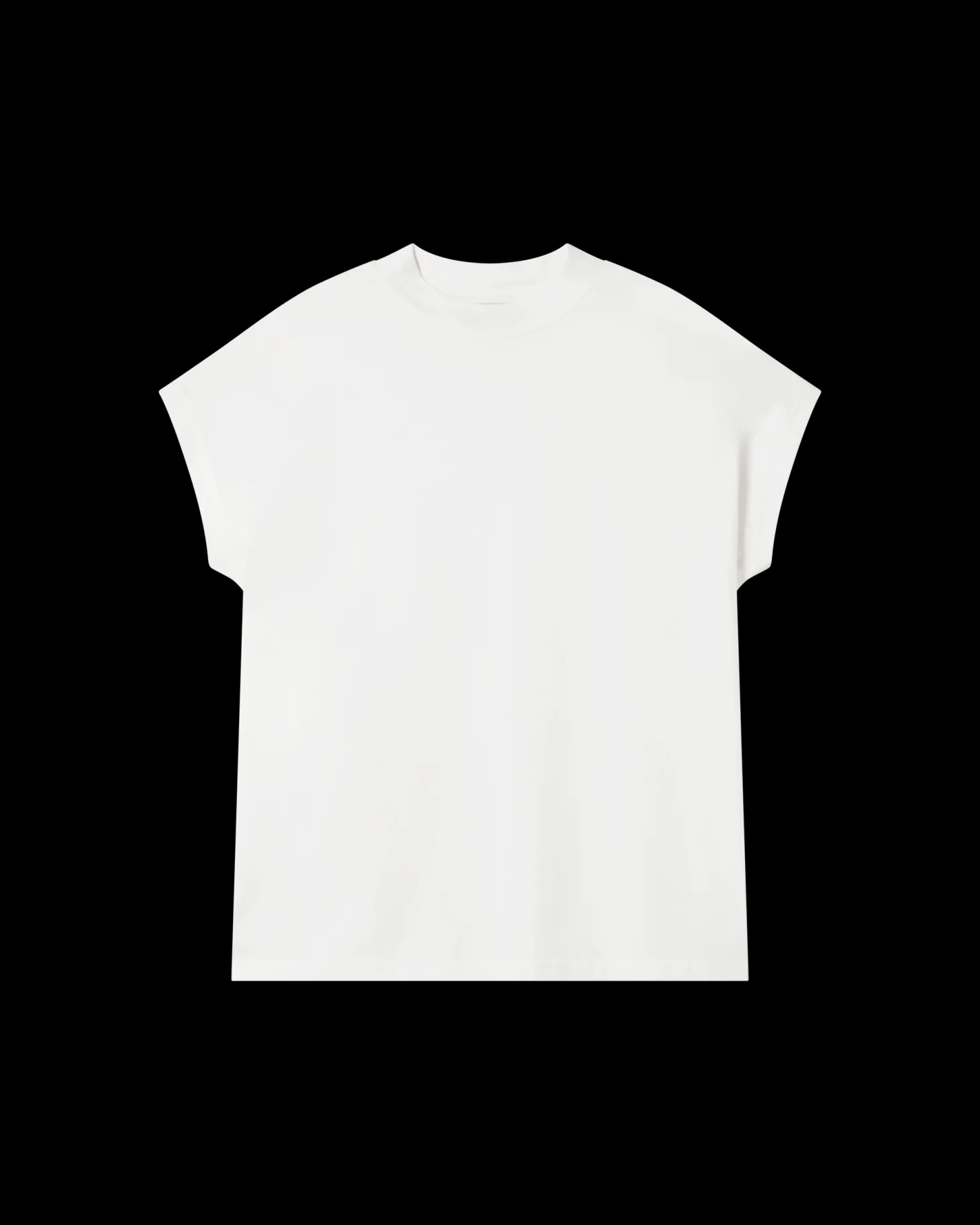 Weißes Basic T-Shirt Volta