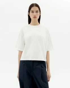 Weißes oversize T-Shirt Lena