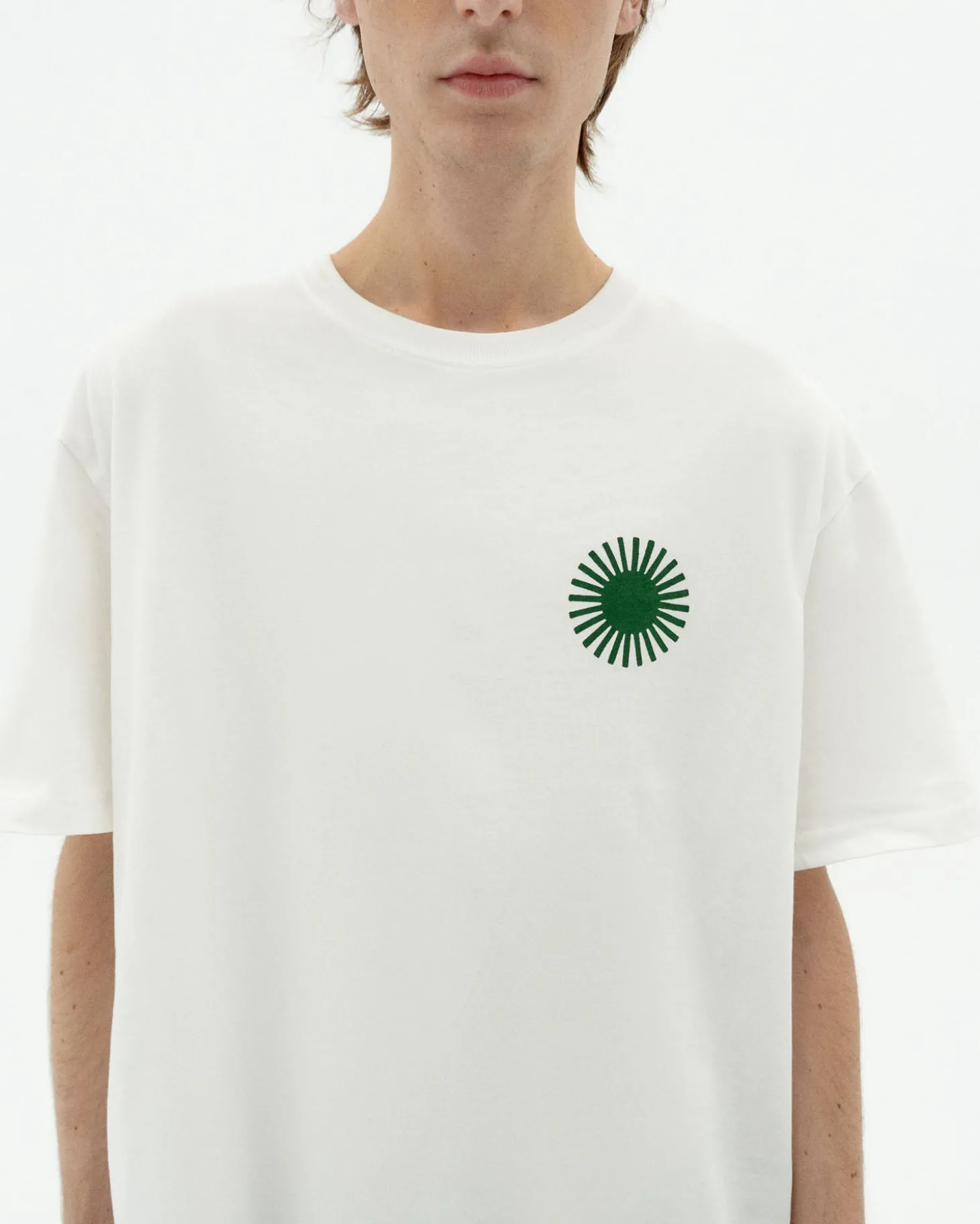 Weißes sol type Rücken T-Shirt Aaron