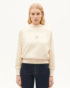 Weißes soleil Sweatshirt Fantine