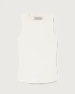 Weißes Tanktop Juliette