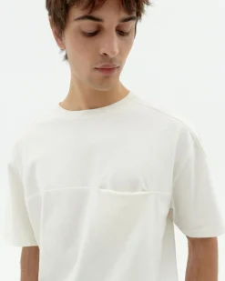 Weißes Tasche T-Shirt Hank