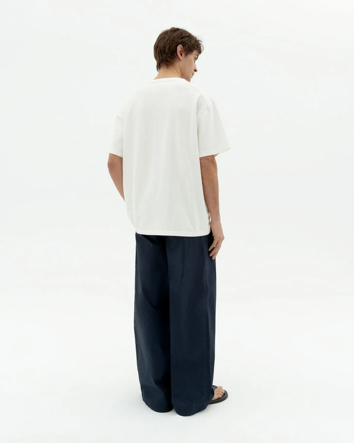 Weißes Tasche T-Shirt Hank
