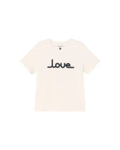 Weißes T-Shirt love Ida