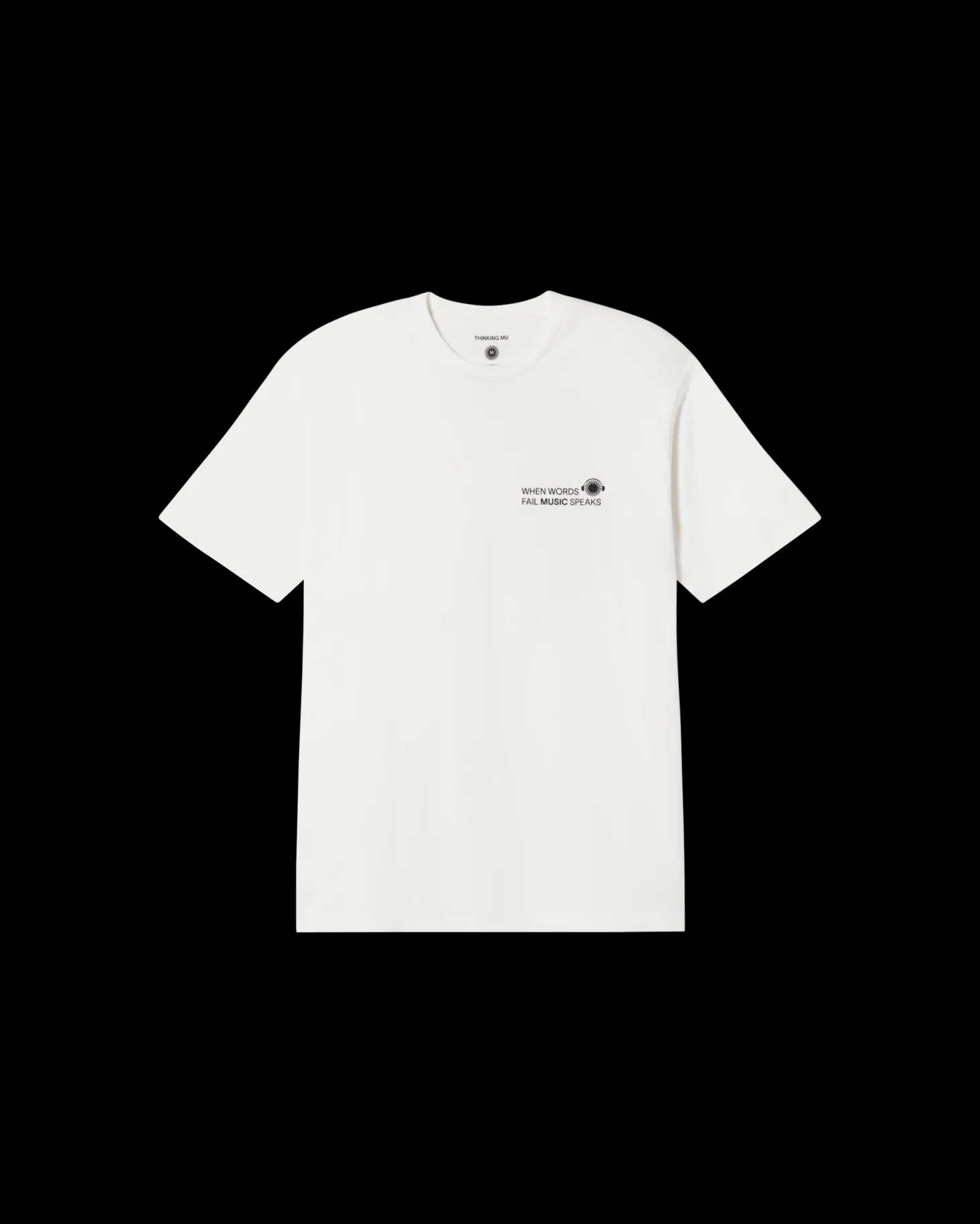 Weißes T-Shirt Music